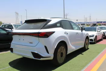 New Lexus 2023 Rx500h (F-sport ), 2.4L turbo hybrid white color