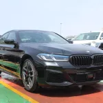 BMW 540i 3.0L PETROL RWD 4DOORS 2023 BLACK - Thumbnail 2