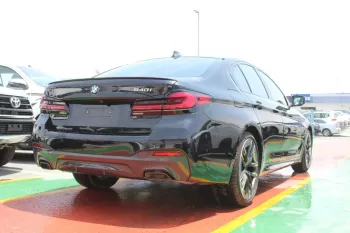 BMW 540i 3.0L PETROL RWD 4DOORS 2023 BLACK