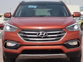 HYUNDAI SANTA FE LX 2018 ORANGE 2.4L 4CY 2018 45791 miles