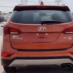 HYUNDAI SANTA FE LX 2018 ORANGE 2.4L 4CY 2018 45791 miles - Thumbnail 3