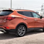 HYUNDAI SANTA FE LX 2018 ORANGE 2.4L 4CY 2018 45791 miles - Thumbnail 5