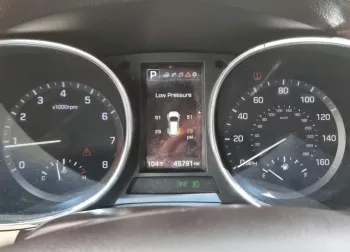 HYUNDAI SANTA FE LX 2018 ORANGE 2.4L 4CY 2018 45791 miles