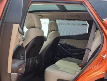 HYUNDAI SANTA FE LX 2018 ORANGE 2.4L 4CY 2018 45791 miles