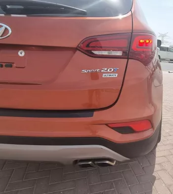 HYUNDAI SANTA FE LX 2018 ORANGE 2.4L 4CY 2018 45791 miles