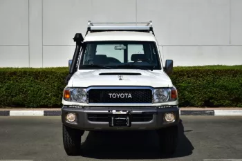 2022  MODEL TOYOTA LANDCRUISER 78  LONG WHEEL BASE HARD TOP SPECIAL V8 4.5L TURBO DIESEL 9 SEAT 4WD MANUAL TRANSMISSION WAGON