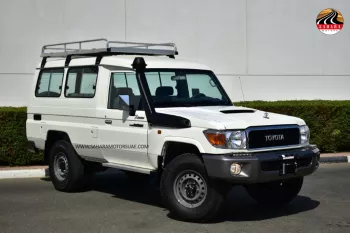 2022  MODEL TOYOTA LANDCRUISER 78  LONG WHEEL BASE HARD TOP SPECIAL V8 4.5L TURBO DIESEL 9 SEAT 4WD MANUAL TRANSMISSION WAGON