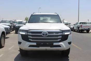 LHD - TOYOTA LANDCRUISER 300 3.3L DIESEL AX WHITE COLOUR AUTO 2023