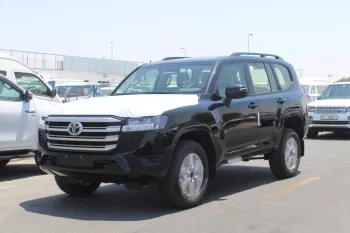 LHD - TOYOTA LANDCRUISER 300 3.3L DIESEL AX BLACK COLOUR AUTO 2023