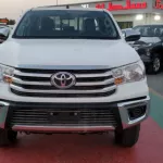 Toyota Hilux 2.4 Diesel double cabin ,,,4X4,,, white inside black M/T - Thumbnail 1