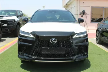 New LEXUS 2023 RX 500 H 2.4L F-SPORT Black color