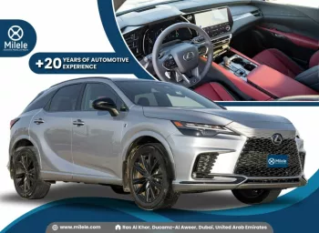 LEXUS RX 500 2.4L PETROL HEV AT MY2023 – IRIDIUM SILVER