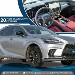 LEXUS RX 500 2.4L PETROL HEV AT MY2023 – IRIDIUM SILVER - Thumbnail 1