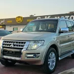 MITSUBISHI PAJERO 2018 USED 3.8L petrol 6cyl gold color - Thumbnail 2