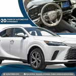LEXUS RX 350 PREMIUM 2.4L PETROL AT MY2023 – WHITE - Thumbnail 1