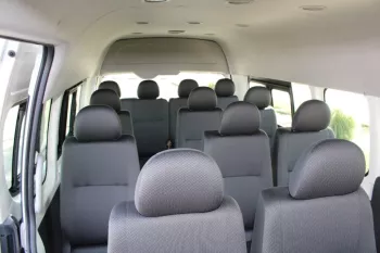 LHD - TOYOTA HIACE 2.7L PETROL 13 SEATER HIGH ROOF STD MANUAL 2023 WHITE