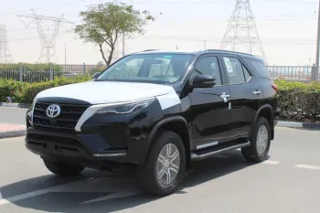 LHD - TOYOTA FORTUNER 2.7L PETROL 4WD AUTOMATIC BLACK 2023