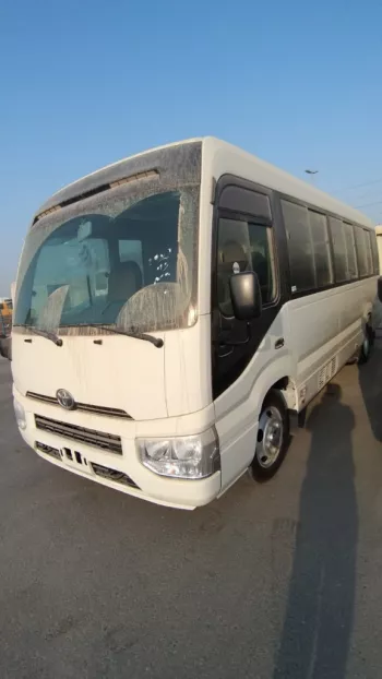 LHD - TOYOTA COASTER 4.0L DIESEL 23 SEATER HIGH ROOF MANUAL