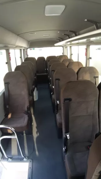 LHD - TOYOTA COASTER 4.0L DIESEL 23 SEATER HIGH ROOF MANUAL
