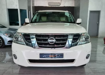 Nissan Patrol Platinum V6 2018 4WD One Year warranty White Color