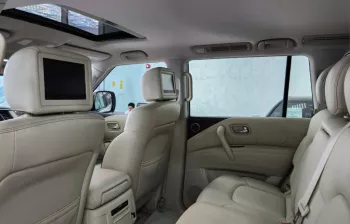 Nissan Patrol Platinum V6 2018 4WD One Year warranty White Color