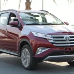 LHD - TOYOTA RUSH 1.5L PETROL 2WD G AUTOMATIC - DARK RED / BLACK FABRIC - Thumbnail 2