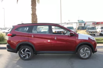 LHD - TOYOTA RUSH 1.5L PETROL 2WD G AUTOMATIC - DARK RED / BLACK FABRIC