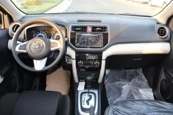 LHD - TOYOTA RUSH 1.5L PETROL 2WD G AUTOMATIC - BURGUNDY / BLACK FABRIC