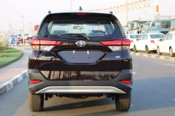 LHD - TOYOTA RUSH 1.5L PETROL 2WD G AUTOMATIC - BURGUNDY / BLACK FABRIC