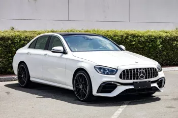 MERCEDES Benz E350 2021 RWD AMG Body Kit White Color