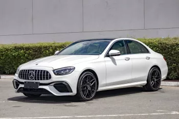 MERCEDES Benz E350 2021 RWD AMG Body Kit White Color