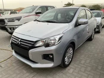 LHD - MITSUBISHI ATTRAGE 1.2 L CVT FULL OPTION 2023 - SILVER