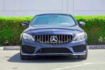 Mercedes Benz C200 Coupe 2016 RWD GCC Blue