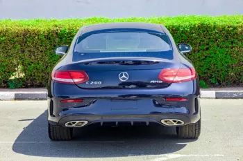 Mercedes Benz C200 Coupe 2016 RWD GCC Blue