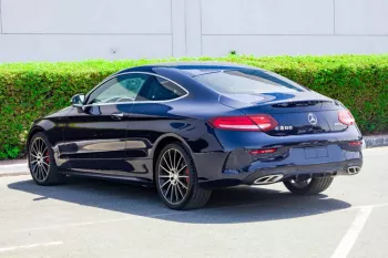 Mercedes Benz C200 Coupe 2016 RWD GCC Blue
