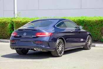 Mercedes Benz C200 Coupe 2016 RWD GCC Blue