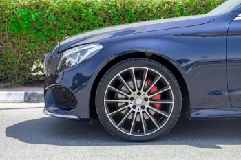 Mercedes Benz C200 Coupe 2016 RWD GCC Blue
