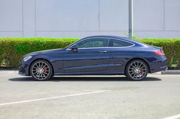 Mercedes Benz C200 Coupe 2016 RWD GCC Blue
