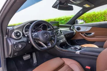 Mercedes Benz C200 Coupe 2016 RWD GCC Blue