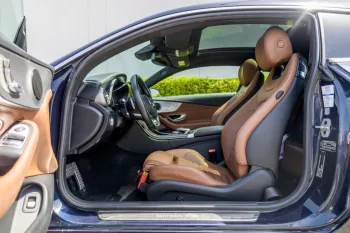 Mercedes Benz C200 Coupe 2016 RWD GCC Blue