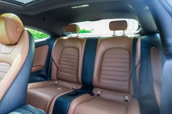 Mercedes Benz C200 Coupe 2016 RWD GCC Blue