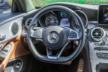 Mercedes Benz C200 Coupe 2016 RWD GCC Blue