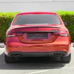 Mercedes Benz E350 2021 V6 RWD AMG Red Color - Thumbnail 5