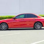 Mercedes Benz E350 2021 V6 RWD AMG Red Color - Thumbnail 8