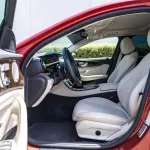 Mercedes Benz E350 2021 V6 RWD AMG Red Color - Thumbnail 10
