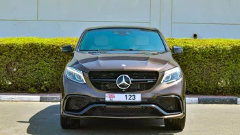 Mercedes Benz GLE 63 AMG S 2016 GCC Brown Color