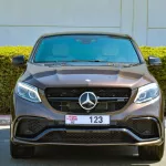 Mercedes Benz GLE 63 AMG S 2016 GCC Brown Color - Thumbnail 1