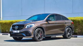 Mercedes Benz GLE 63 AMG S 2016 GCC Brown Color