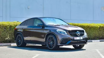 Mercedes Benz GLE 63 AMG S 2016 GCC Brown Color