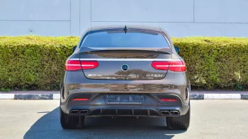 Mercedes Benz GLE 63 AMG S 2016 GCC Brown Color